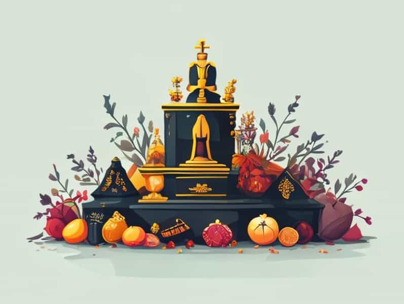 Describe The Funerary Treasures