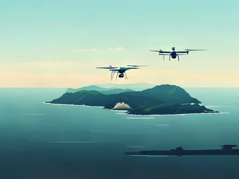 Drones Over Eastern Seaboard