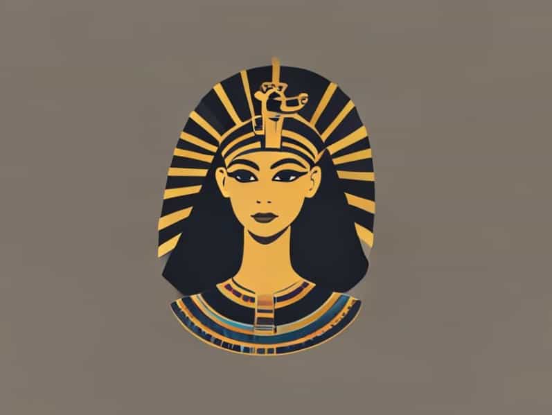Egyptian Queen Being Fanned