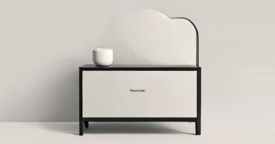 Extra Slim Bedside Table