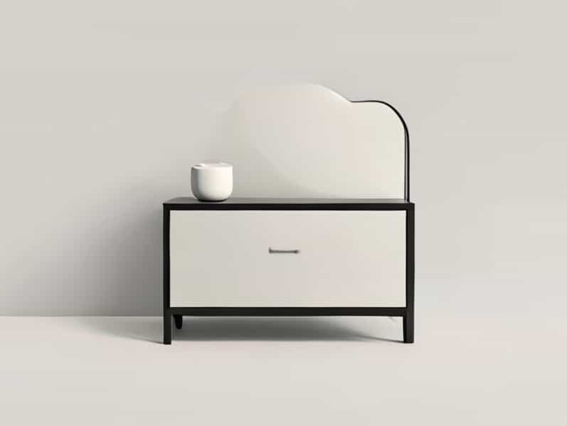 Extra Slim Bedside Table