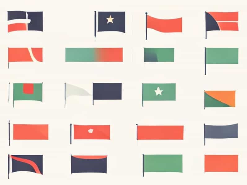 Flags In Alphabetical Order