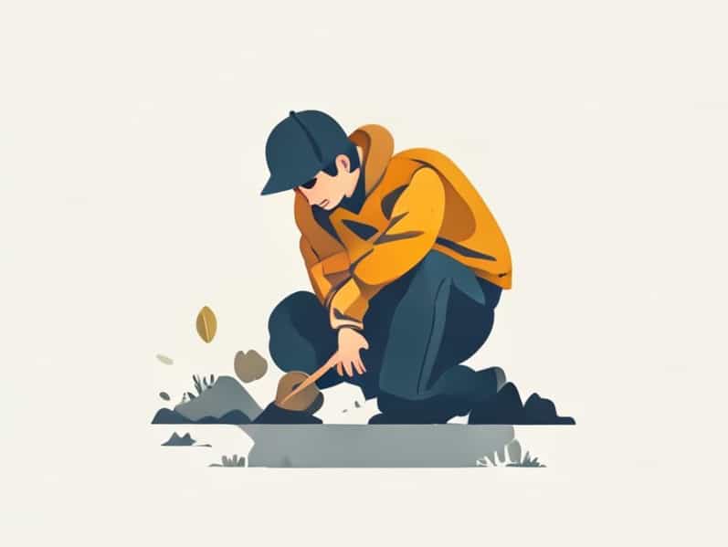 Fossicking Cradling And Puddling