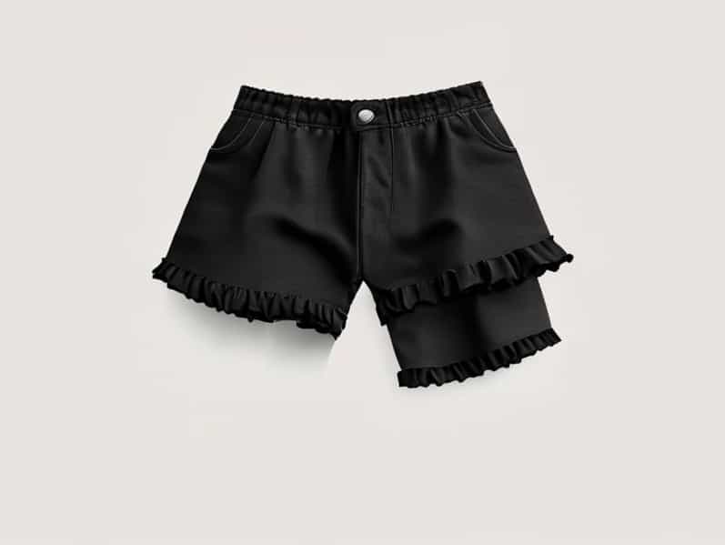 Free People Ruffle Shorts