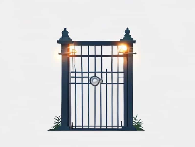 Gate Post Solar Lights