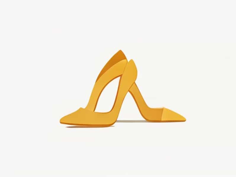 Gold Kitten Heel Sandals
