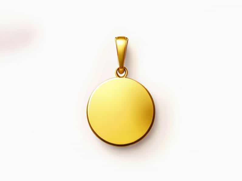 Gold Pendant For Men