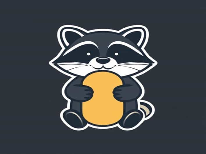 Raccoon Dog Toy Squeaker