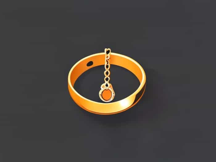 James Avery Dangle Ring