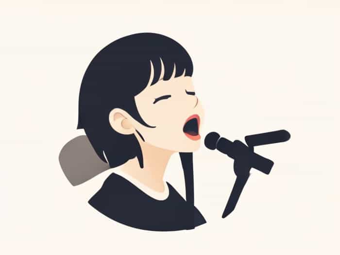 Japanese Girl Singing Erika