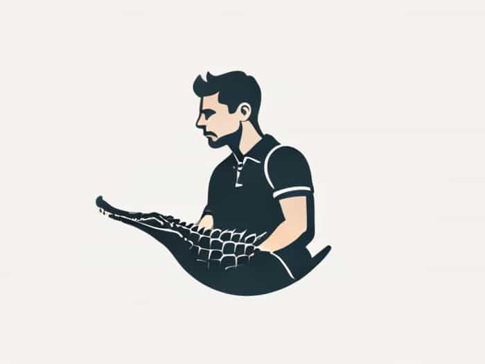 Polo Player Swoosh Alligator