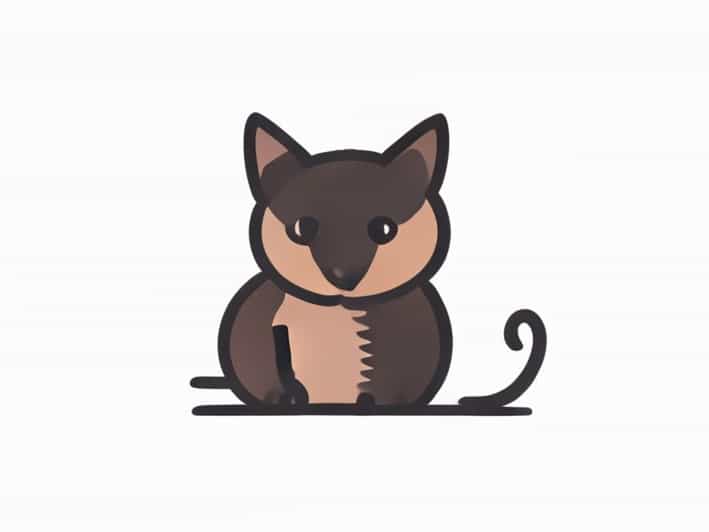 The Runt Of The Litter Cat