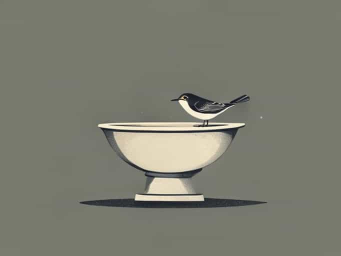 Vintage Birdbath For Sale