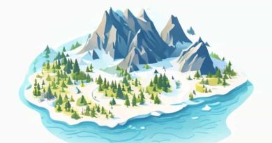 A Map Of Glacier National Park