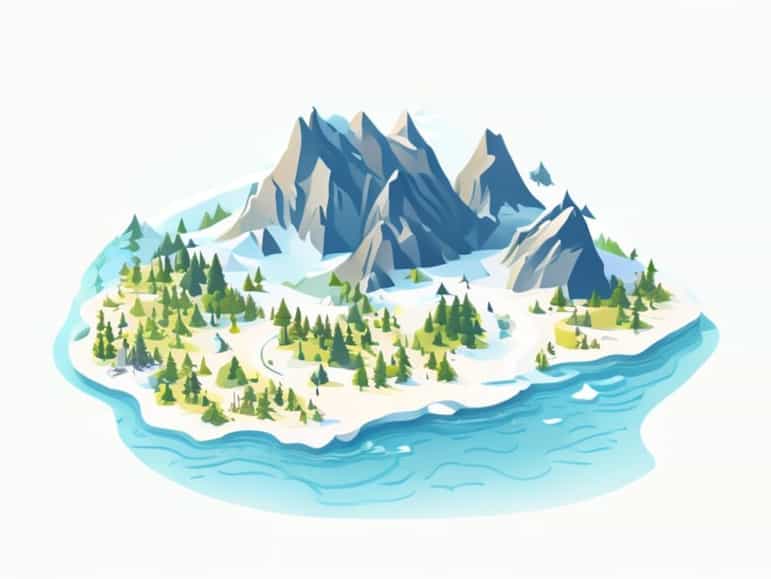 A Map Of Glacier National Park