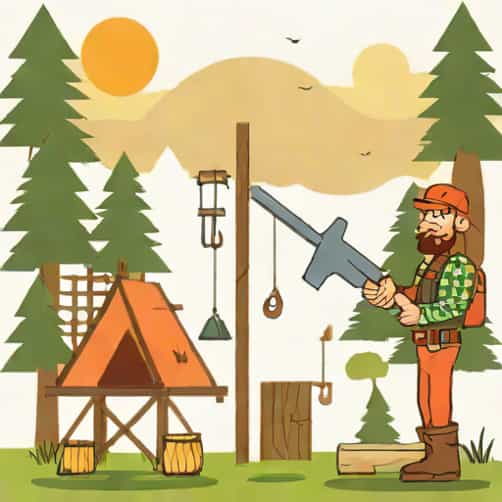 Adventure Park Lumberjack Feud