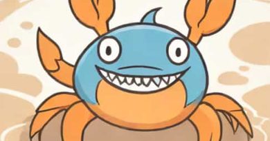 Chloe The Crab Finny The Shark