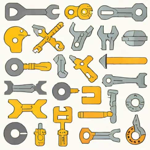 Head And Subhead Of Loose Tools