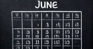 June Chalkboard Calendar Ideas