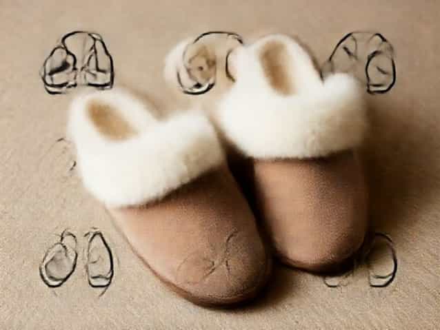 Ladies Sheepskin Slippers Sale