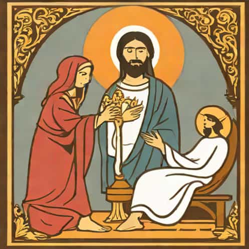 Mary Magdalene Healed By Jesus