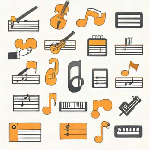 Notes De Musique Dessin Facile