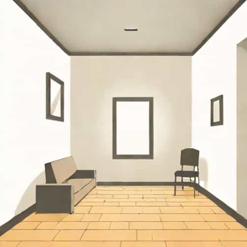 Room Behind Voiceless Penitent