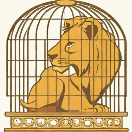 She Was A Lioness In A Birdcage