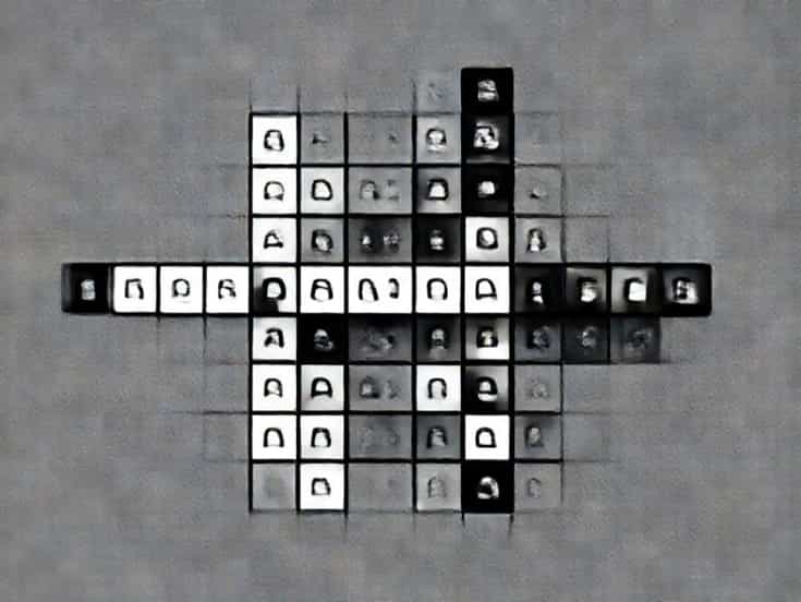 Slide Obtrusive Crossword Clue