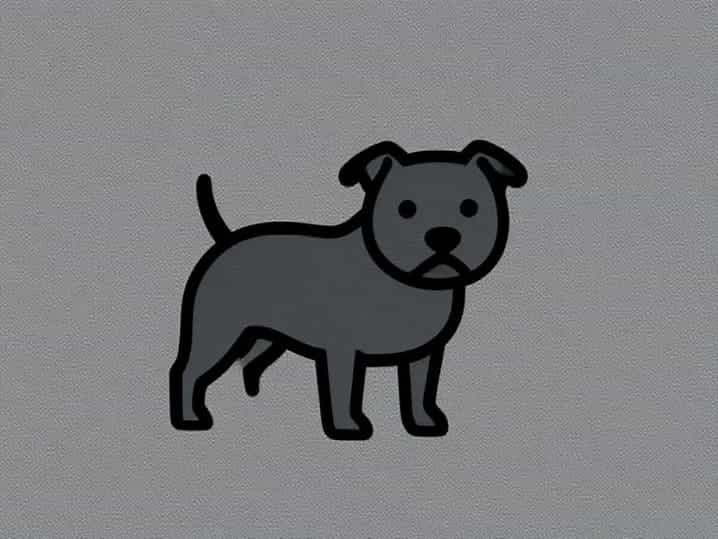 The Staffordshire Bull Terrier