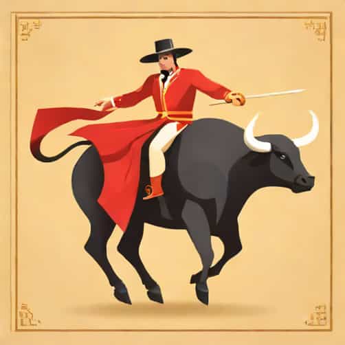 Bullfight The Agility And Daring Of Juanito Apinani