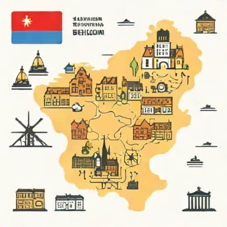 Describe The Geographical And Ethnic Composition Of Belgium