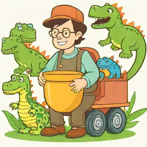Harry And His Bucketful Of Dinosaurs Choo Choo