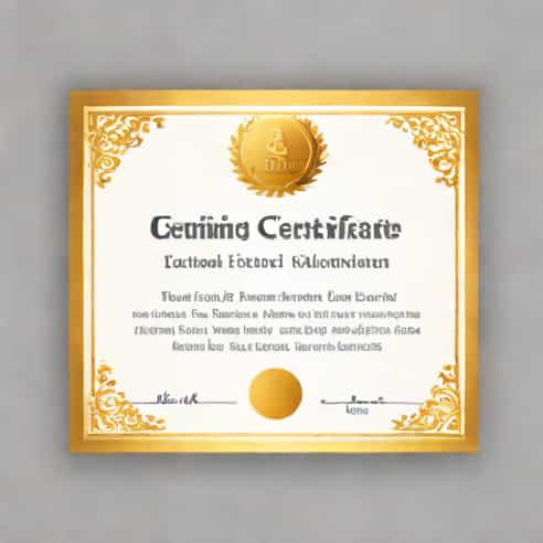 Khloe'S Gold Certificate Of Commendation How To Get