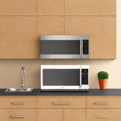 Over The Range Microwave Installation Calgary