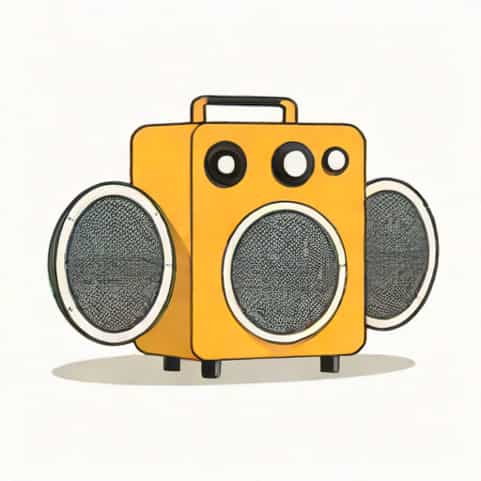 Rechargeable Speaker With Amplifier Megaphone