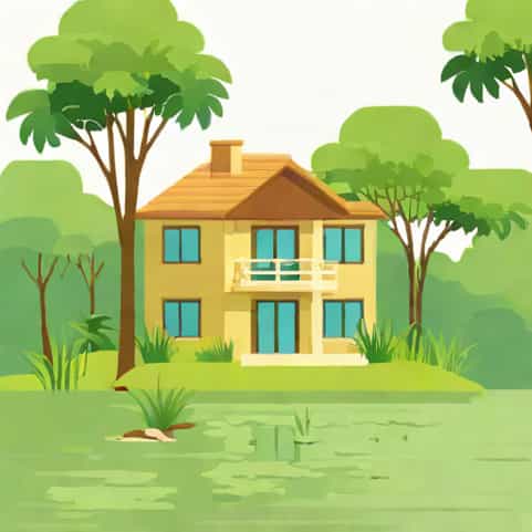 Riverside Villa In The Midst Of A Rainforest