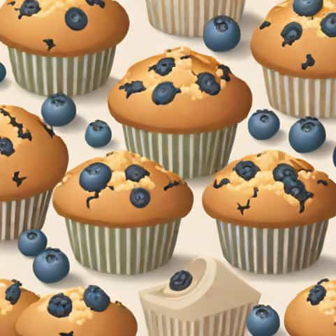 The Best Blueberry Muffins With Streusel Topping