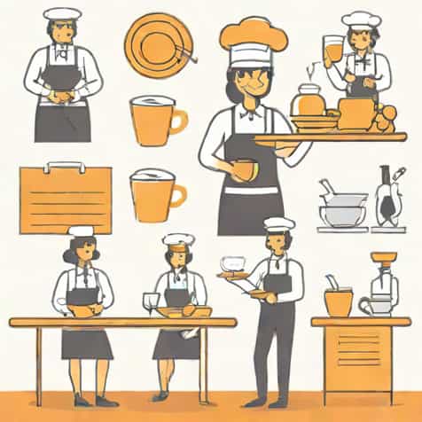The Waitstaff Performs The Following Duties Except