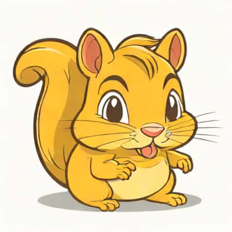 Yellow Chipmunk From Alvin And The Chipmunks