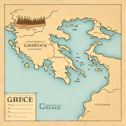 A Map Of Ancient Greece
