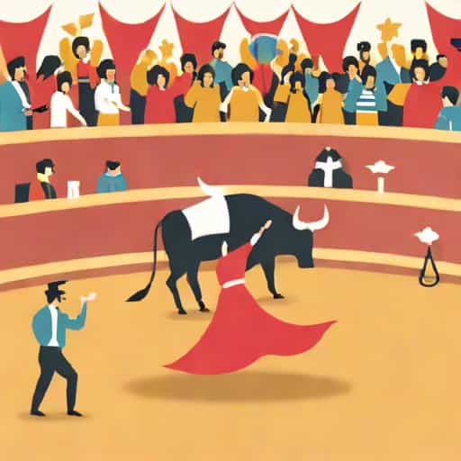 Cheer At A Bullfight Nyt