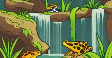 Dart Frog Vivarium With Waterfall