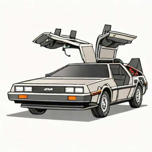 Delorean Back To The Future
