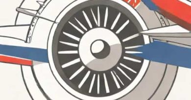 Delta Boeing 757 Nose Wheel