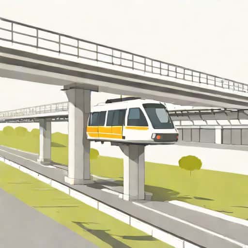 Elevated Trackless Rapid Transit System