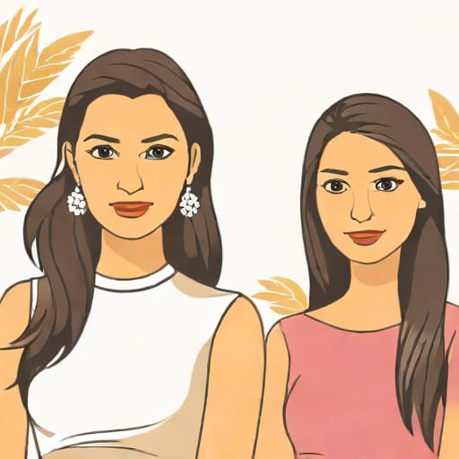 Gauhar Khan And Tanisha Mukherjee