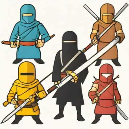Hero Killer Four Swordsmen