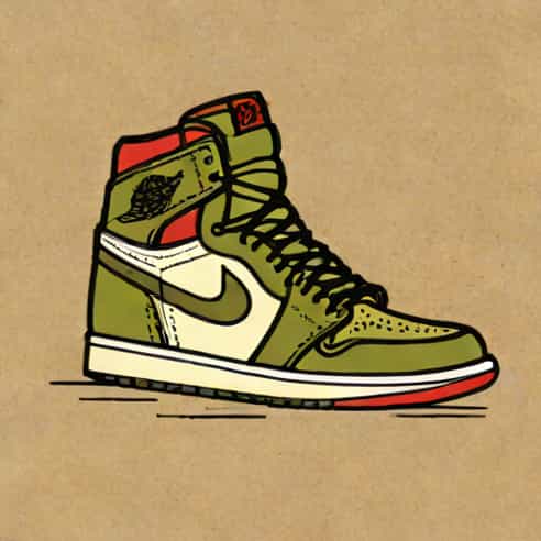 Jordan 1 Travis Scott Olive