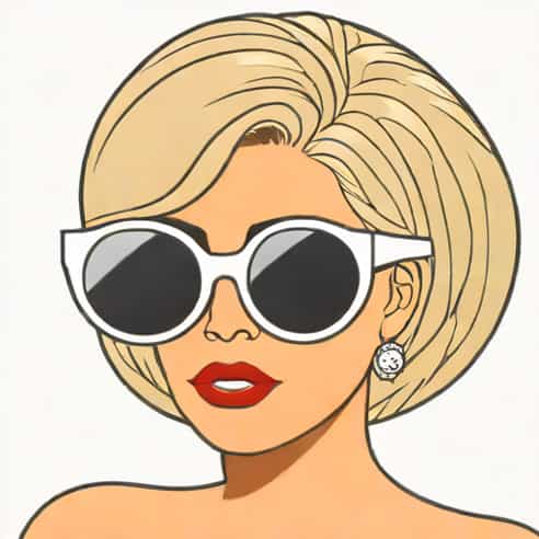Lady Gaga Paparazzi Glasses